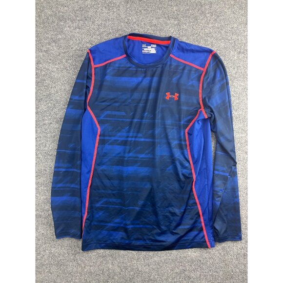 Under Armour Other - Under Armour UA Raid Long Sleeve T-Shirt Men’s Large Electric Blue Athletic Run